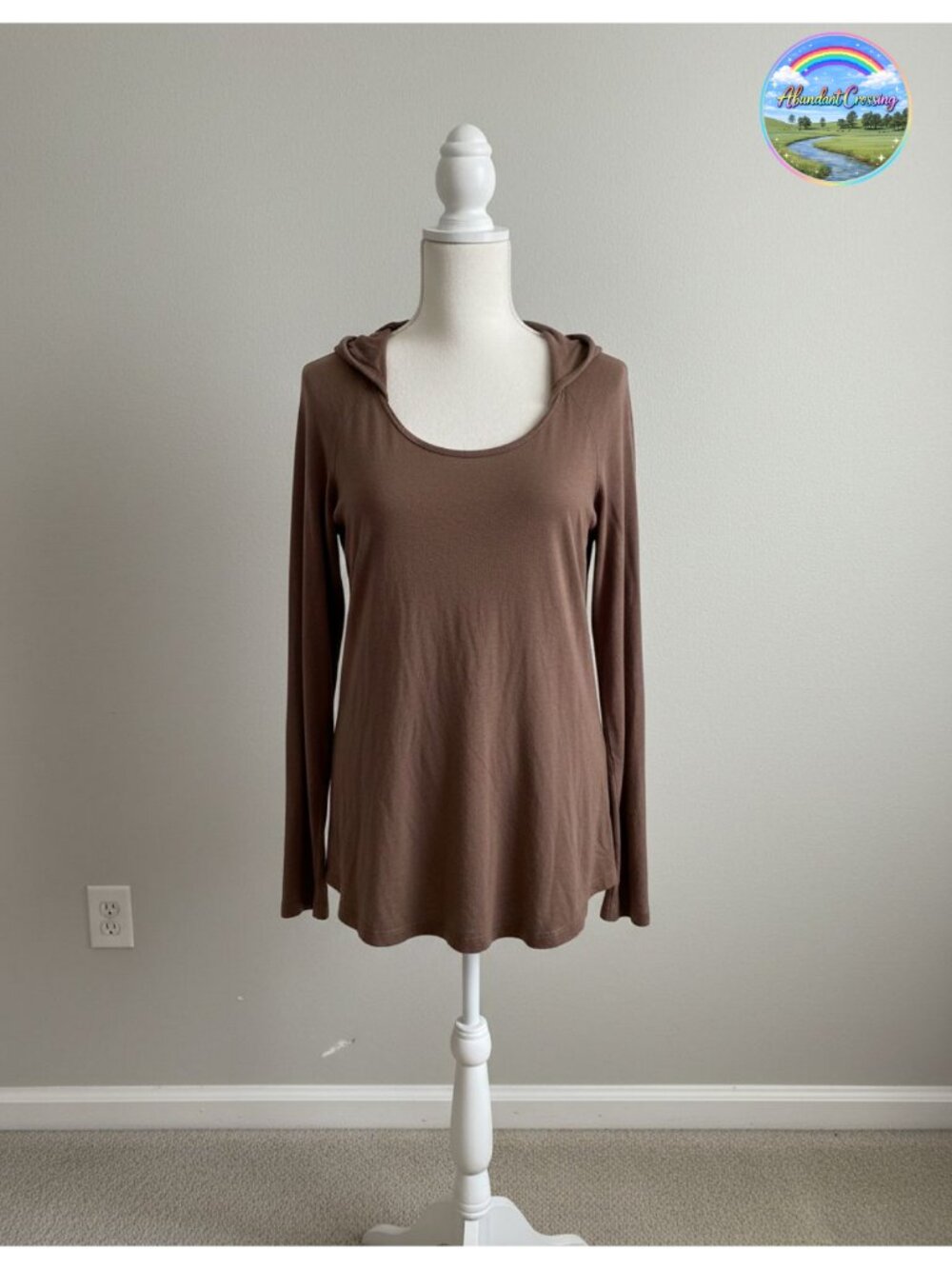 Merino Wool Long Sleeve Base Layer Top Crew Neck Midweight Womens